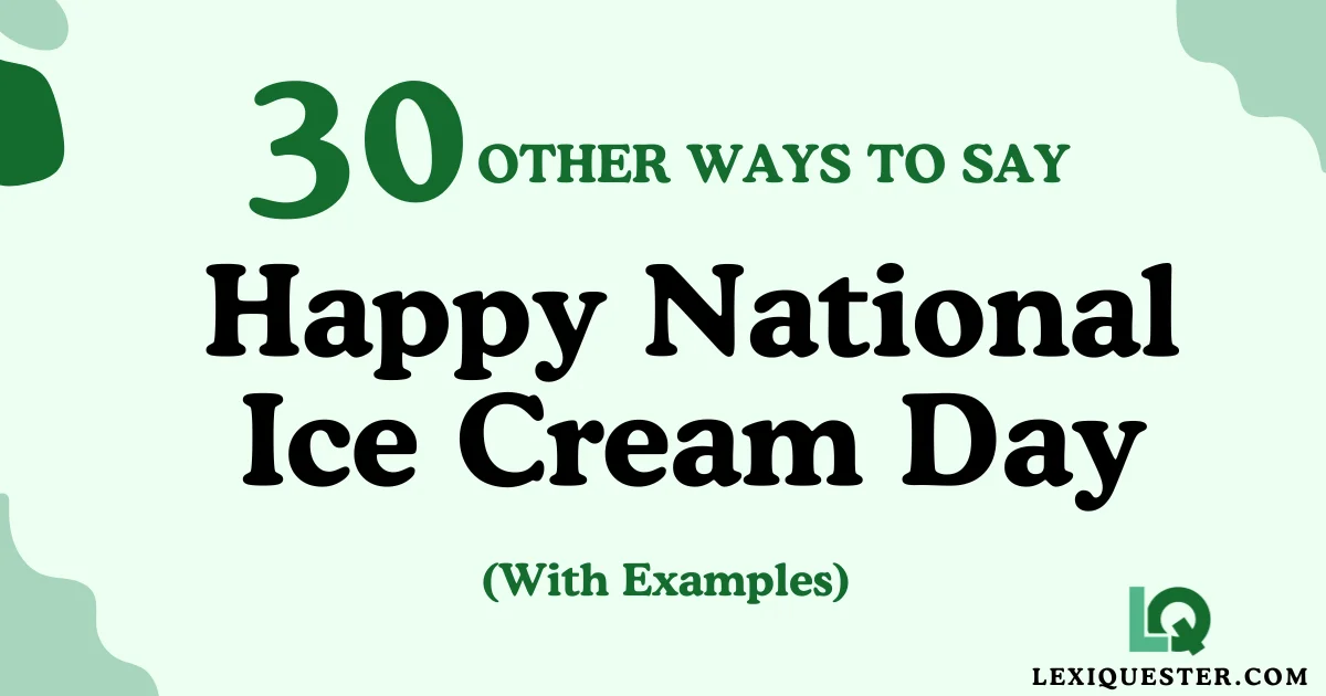 Happy National Ice Cream Day